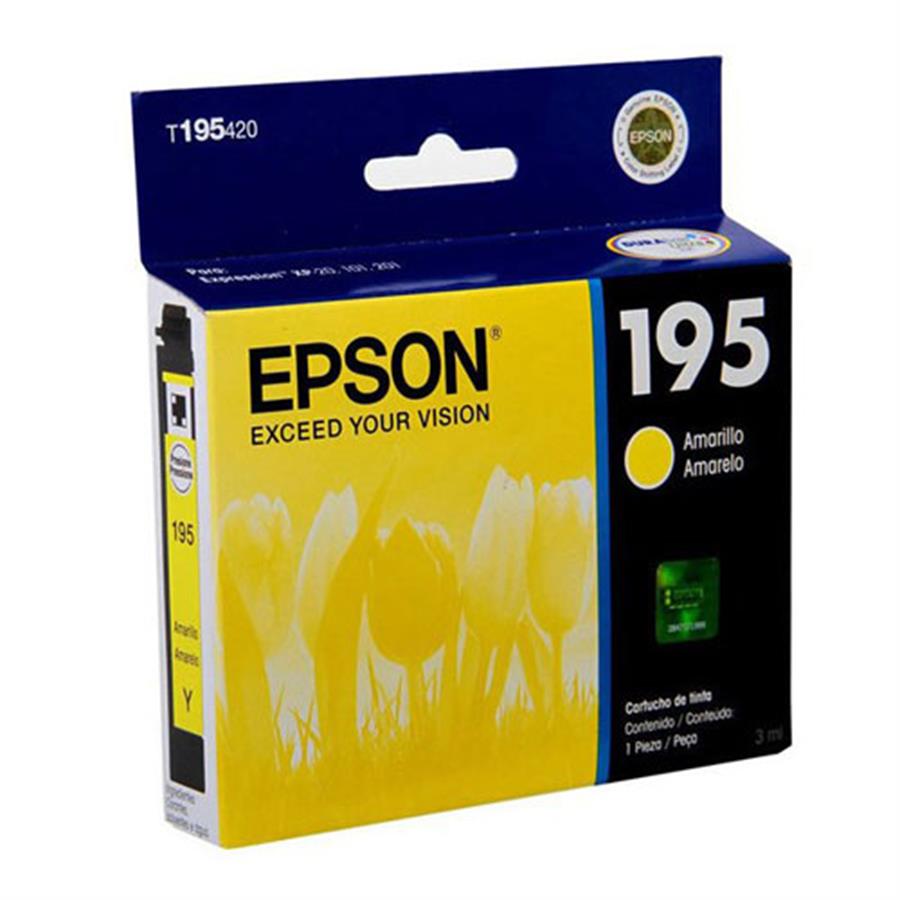Cartucho Epson 195 original Amarillo