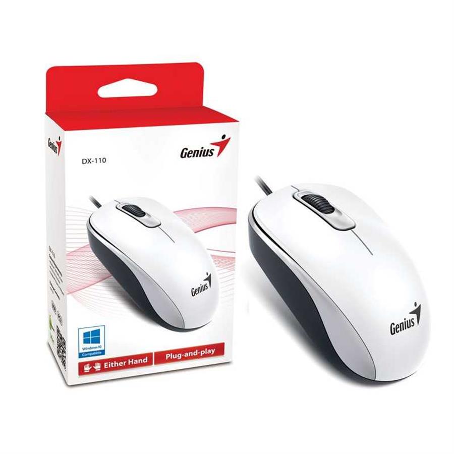 Mouse USB Genius DX-120 Blanco