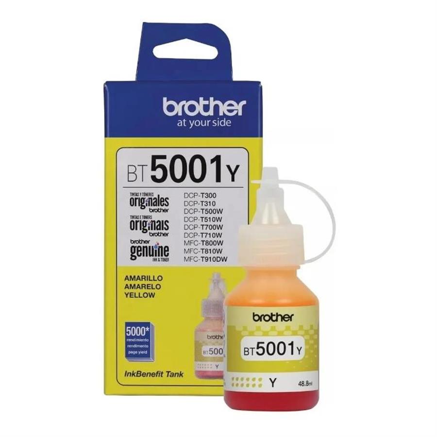 Tinta Brother 5001  ORIGINAL AMARILLO