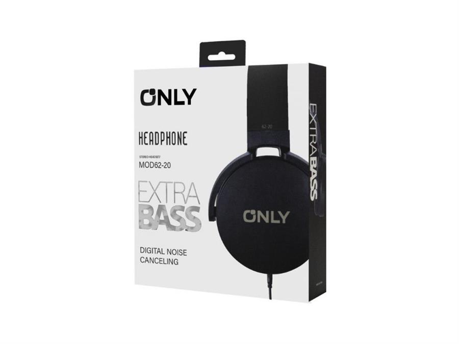 Auriculares con cable Only Extra Bass 6220 Negro