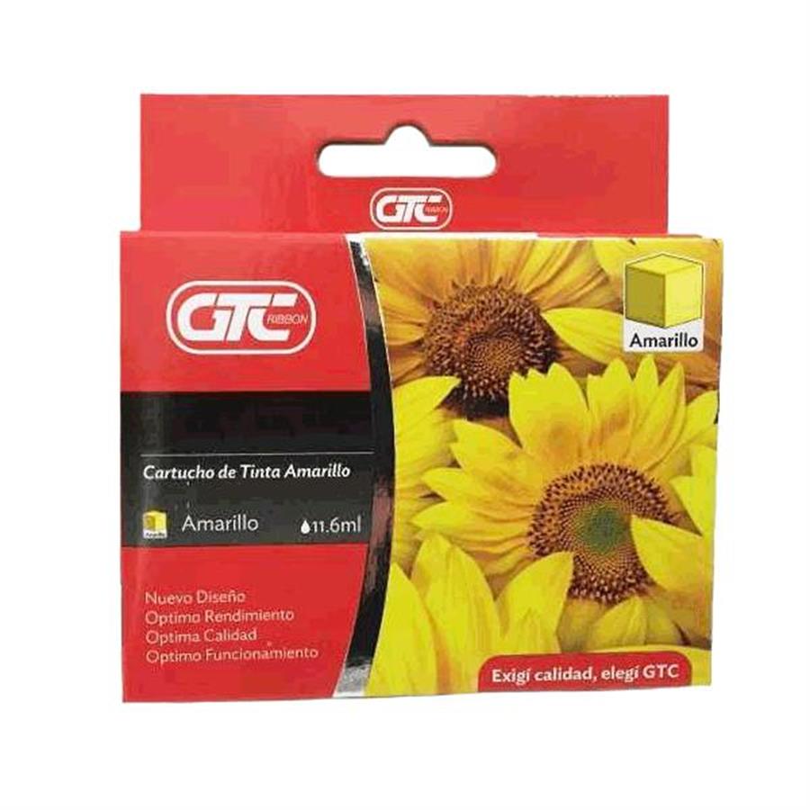 Cartucho GTC 196 alternativo amarillo Global