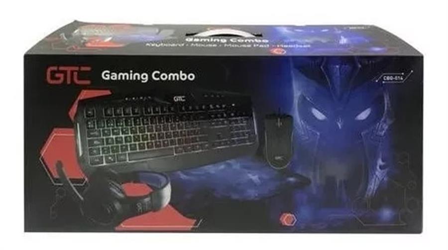 Combo Gamer GTC  4 en 1 (CBG-014)