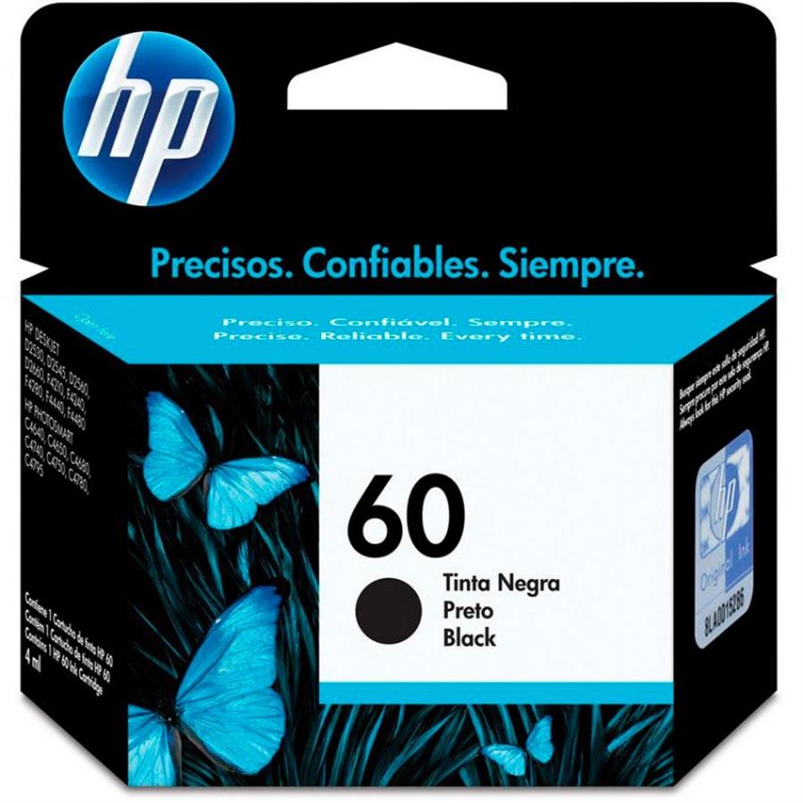 Cartucho HP 60 ORIGINAL negro
