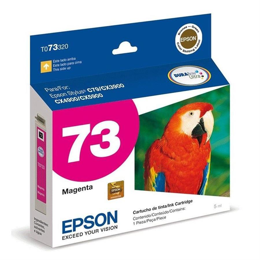 Cartucho Epson 73 original magenta