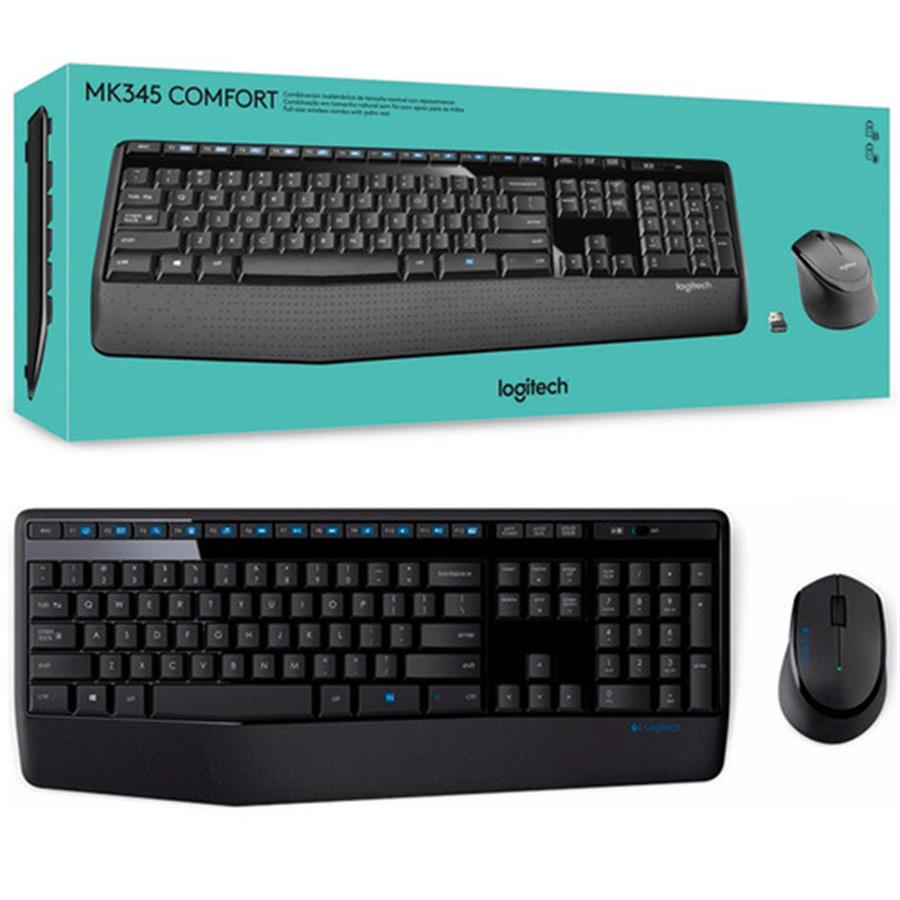 Teclado y Mouse inalámbrico Logitech MK345
