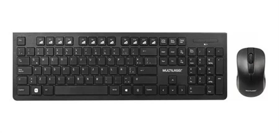 Teclado y mouse inalámbrico Multilaser (TC502)