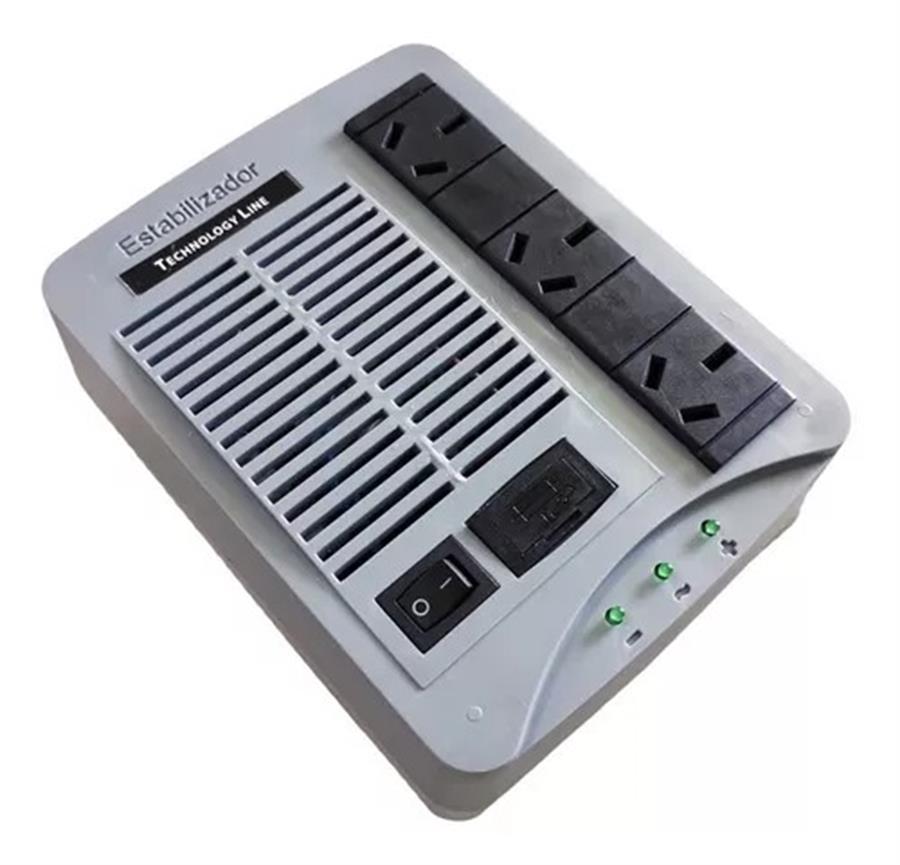 Estabilizador Atomlux 500va 3 Bocas (H500)