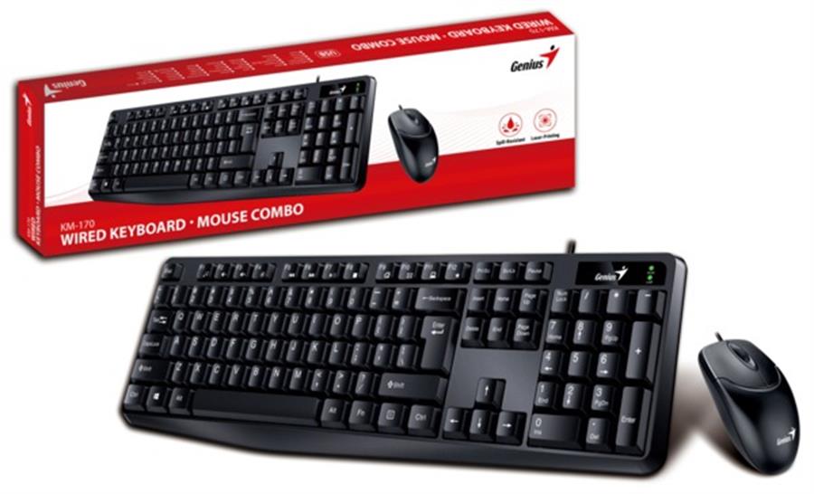 Teclado + Mouse Genius KM-170