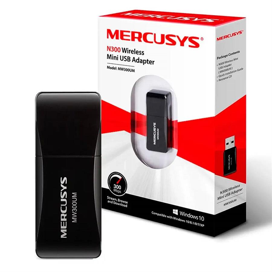 Receptor wifi usb Mercusy MW300UM