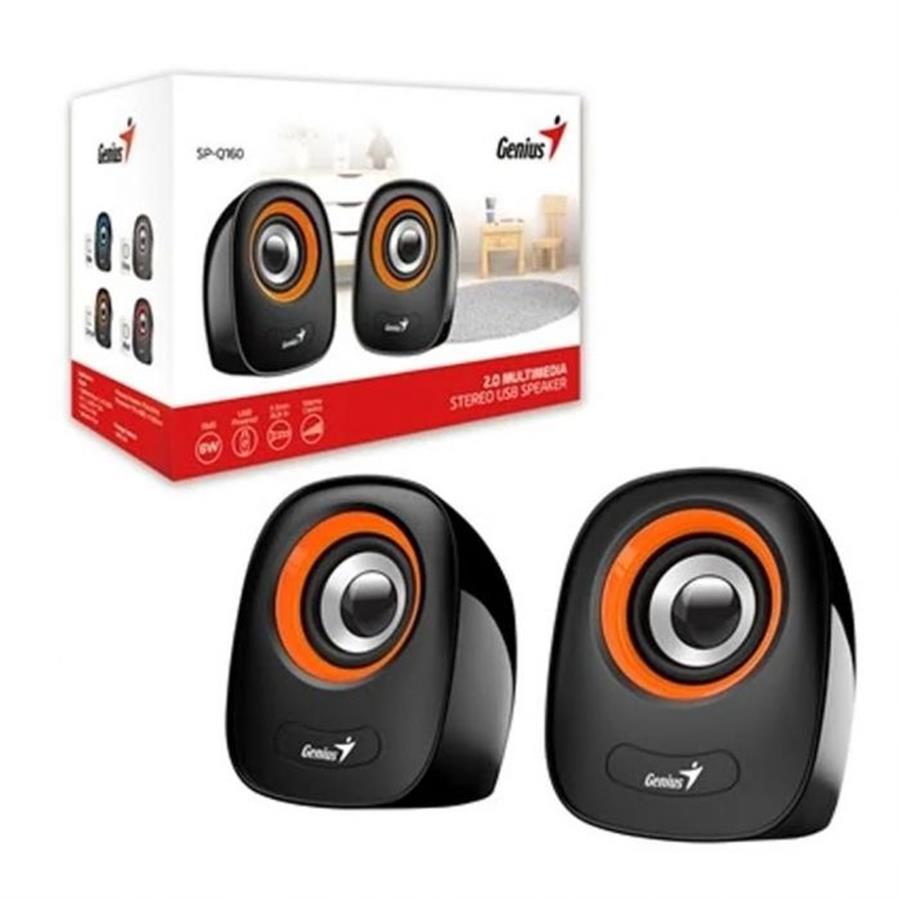 Parlante usb Genius SP-Q160  Naranja