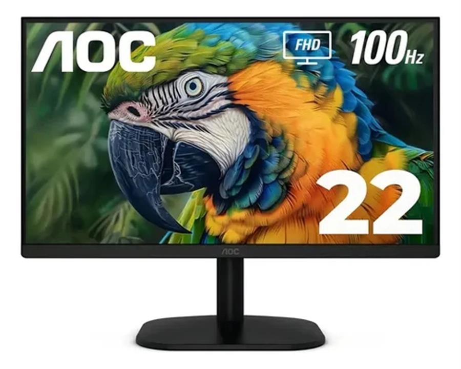 Monitor AOC 22B2HM2 21,5" VA FHD 100Hz 4ms Ficha USA