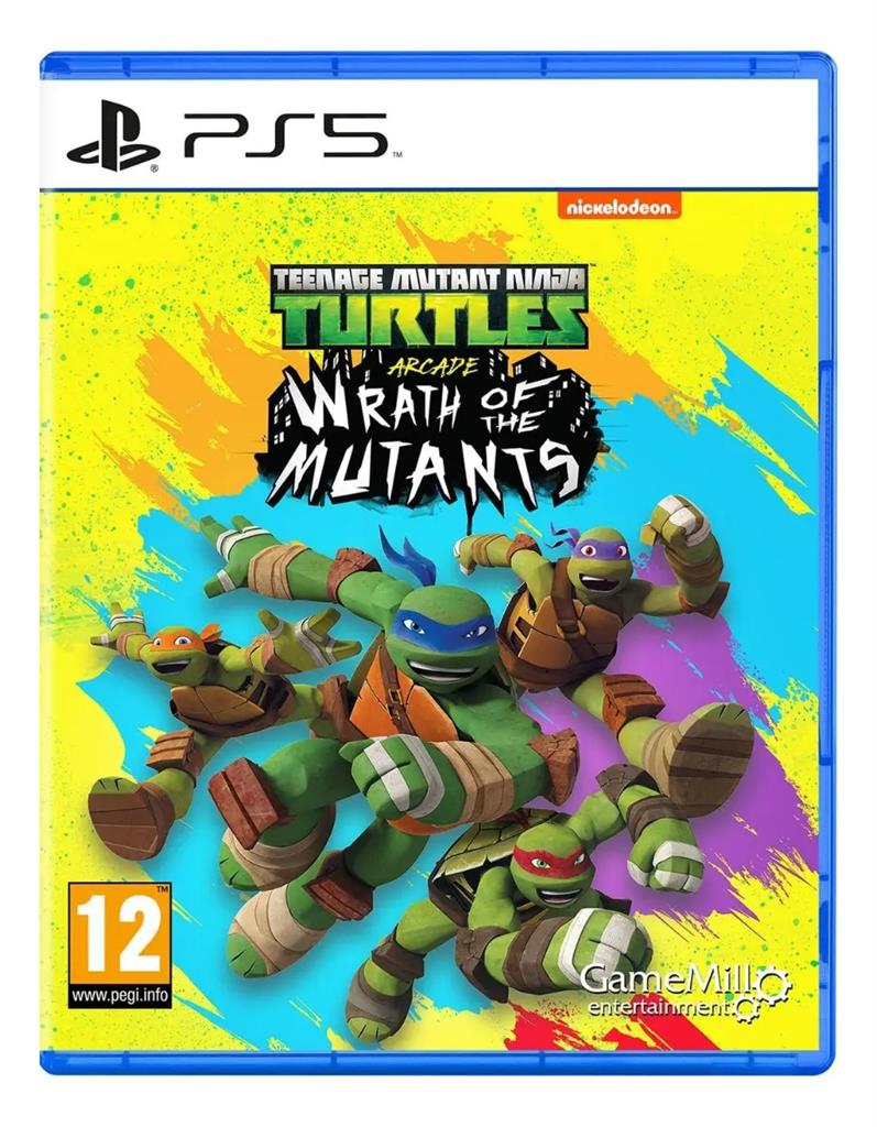 TEENAGE MUTANT NINJA TURTLES ARCADE WRATH OF THE MUTANTS EU PS5 FISICO