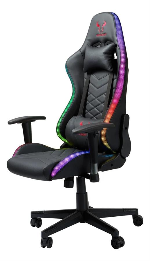 Silla Gamer SPITFIRE RIOTORO X1S Negra RGB