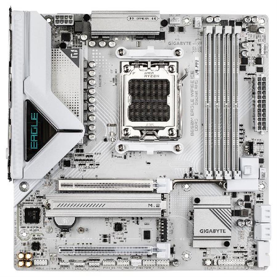 Motherboard (AM5) GIGABYTE B850M EAGLE WIFI6E ICE