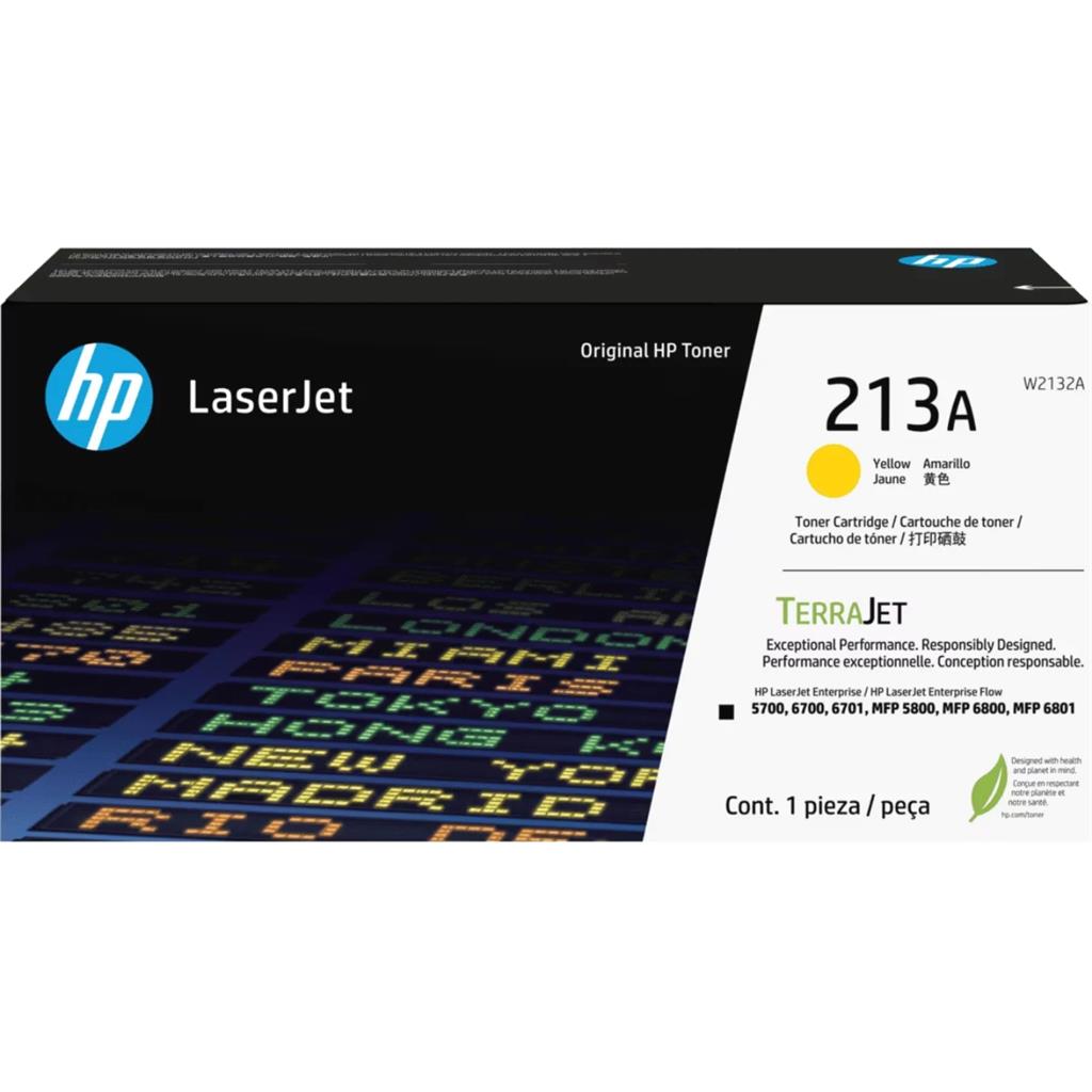 Toner HP 213A Amarillo