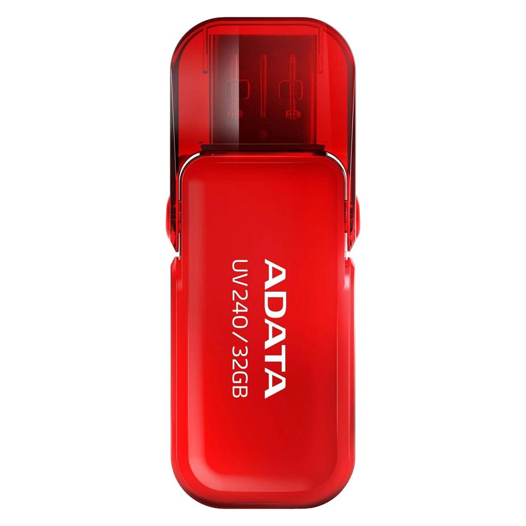 Pen Drive ADATA UV240 64GB USB 2.0 RED