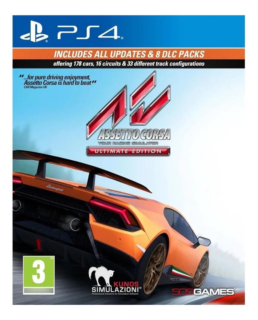 ASSETTO CORSA ULTIMATE EDITION EU PS4 FISICO