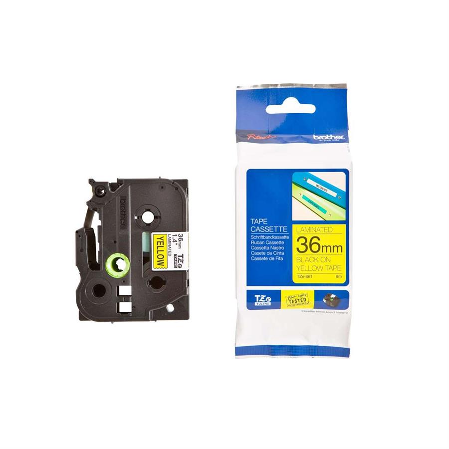 Cinta Para Rotuladora Brother 36mm (TZe-661)