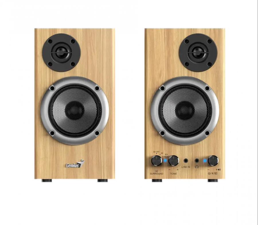 PARLANTE GENIUS RS2 SP-HF520BT PINE WOOD