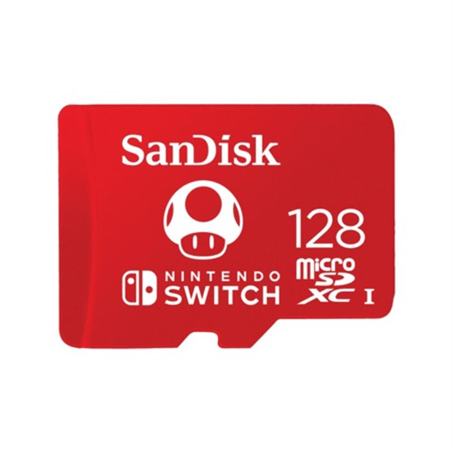 Memoria Sandisk Micro Sd 128gb Oficial Nintendo Switch