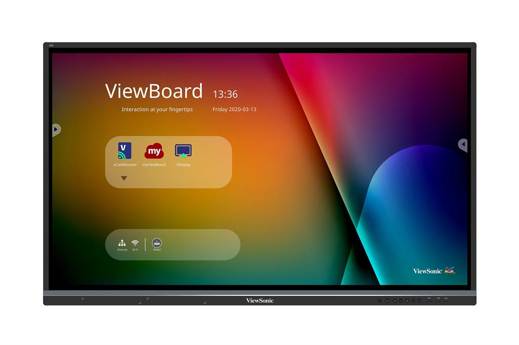 Pantalla Multitáctil 75" 4K ViewSonic ViewBoard IFP7533
