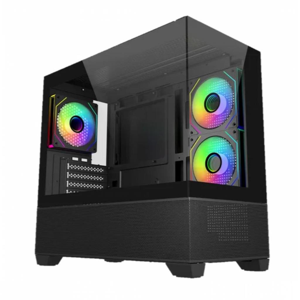 Gabinete Cooler Master Elite 490 M-ATX ARGB Black