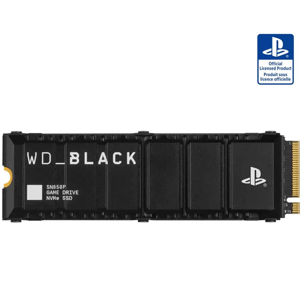 Disco SSD Interno WD BLACK SN850P 2TB NVMe para PS5
