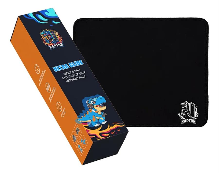 Pad Mouse Raptor Ultra Glide antideslizante e impermeable (RAP-MOU-PAD-AD-RAPY-212603)