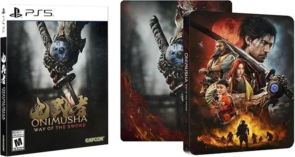 ONIMUSHA WAY OF THE SWORD STEELBOOK PS5