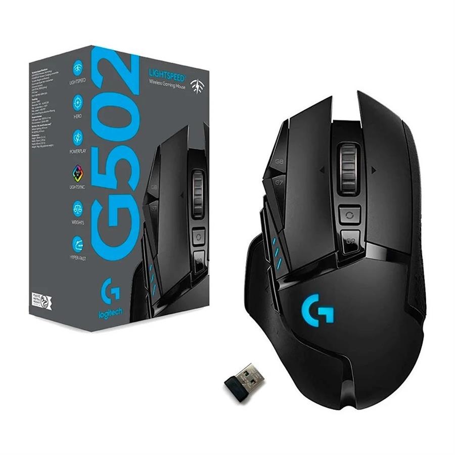 Mouse Inalámbrico LOGITECH G502 X Negro