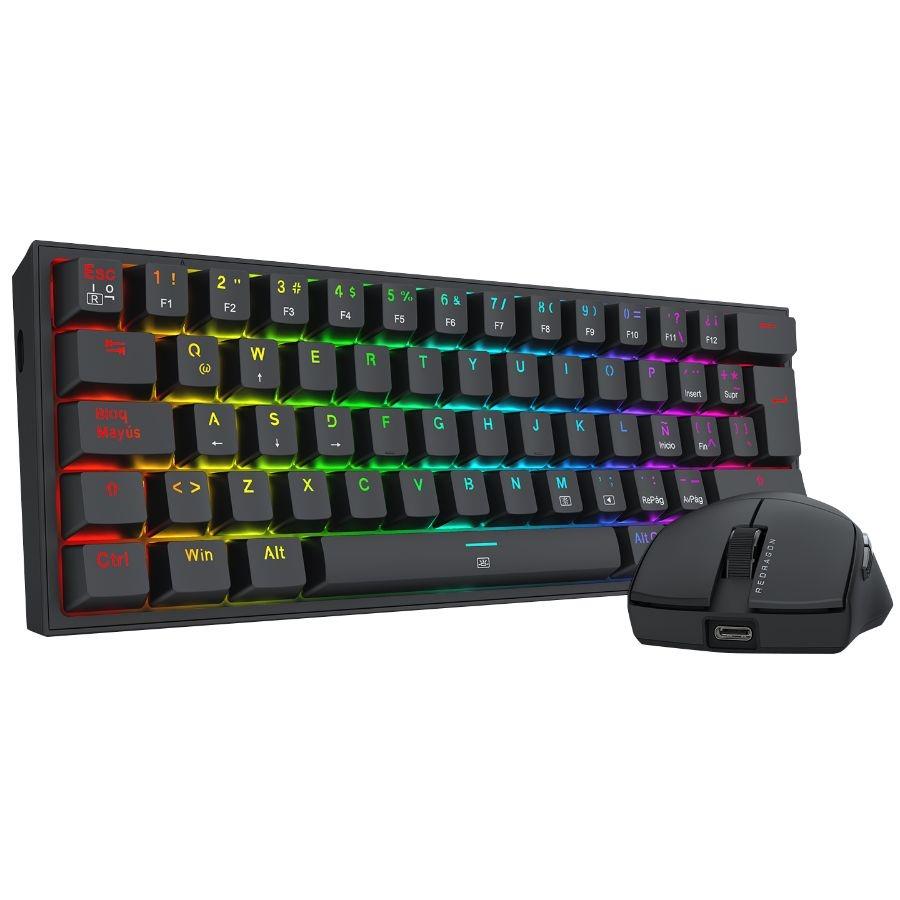Kit Redragon S143 2 En 1 K617rgb Sp + M724 (consultar colores)