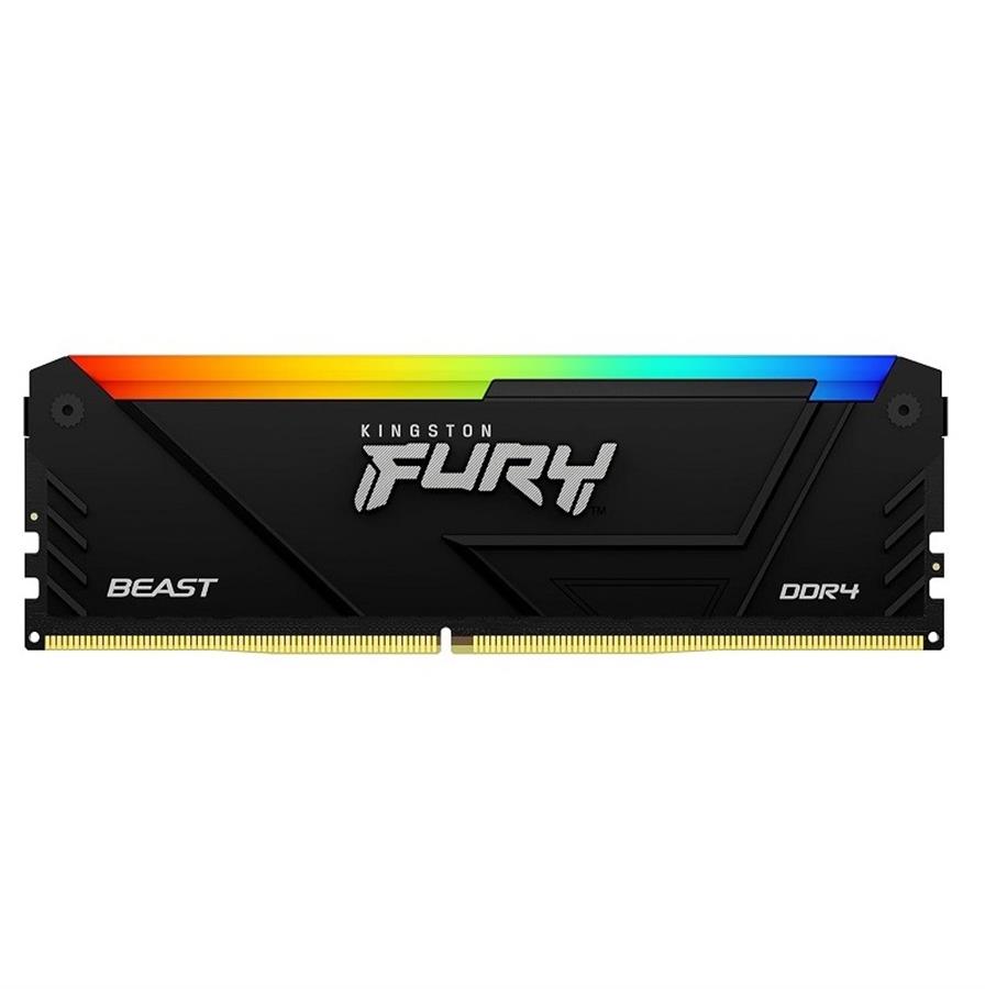 Memoria DDR4 Kingston 8GB 3200 MHz FURY BEAST RGB