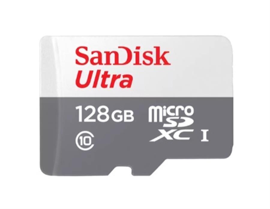 Tarjeta de Memoria SANDISK Ultra MicroSDXC 128GB UHS-I U1 V10