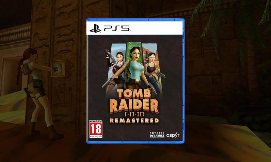 TOMB RAIDER 1-3 REMASTERED STARRING LARA CROFT PS5 físico
