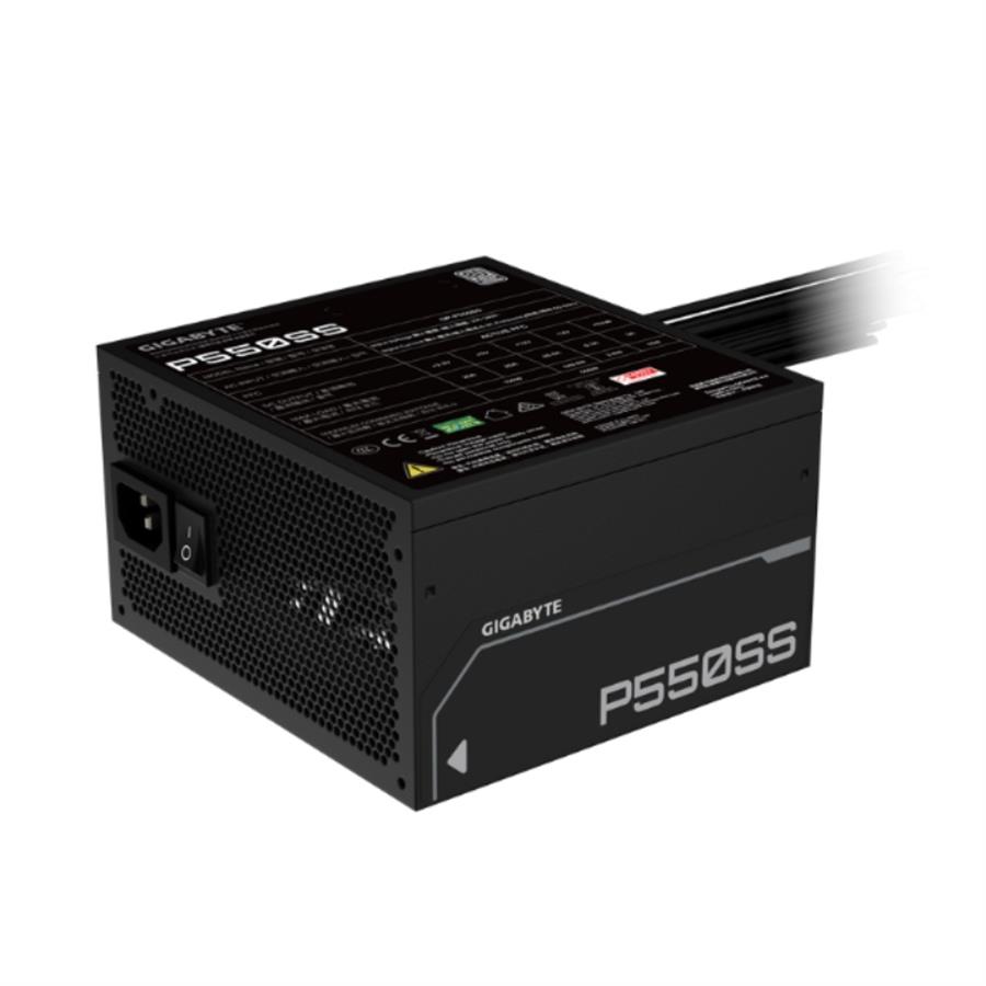Fuente Gigabyte 550W 80 Plus Silver ATX 3.1 Black (5160)
