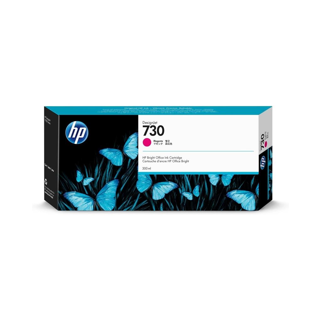 Cartucho de Tinta Plotter HP  730  Magenta 300ML