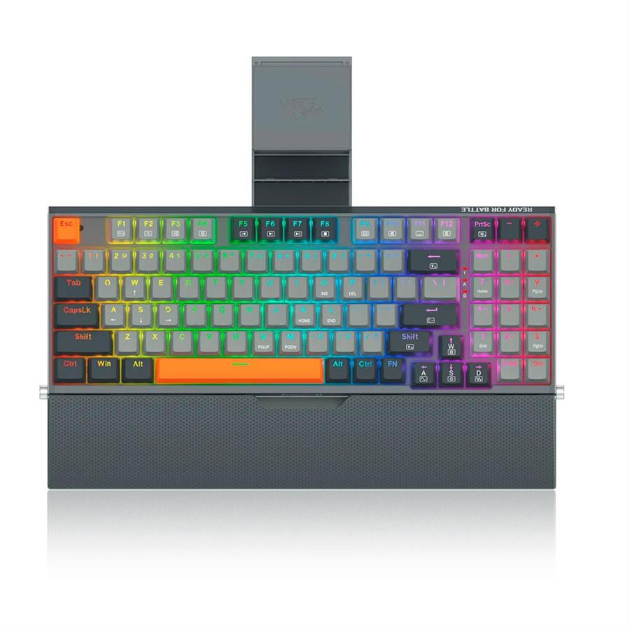 REDRAGON TECLADO OLAF FULL ALUMINIO K648GG-RGB