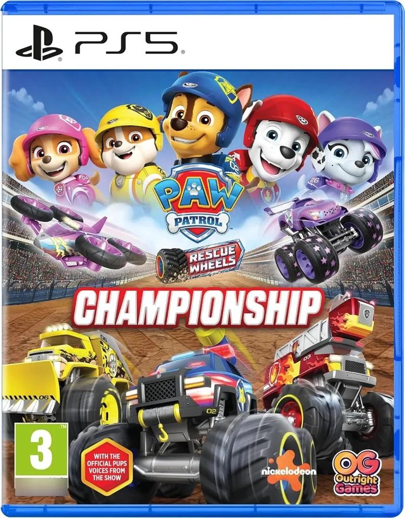 PAW PATROL RESCUE WHEELS CHAMPIONSHIP PS5 FISICO