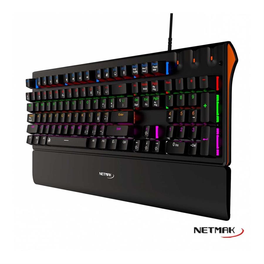 TECLADO MECANICO NETMAK NM-LEGEND 100%