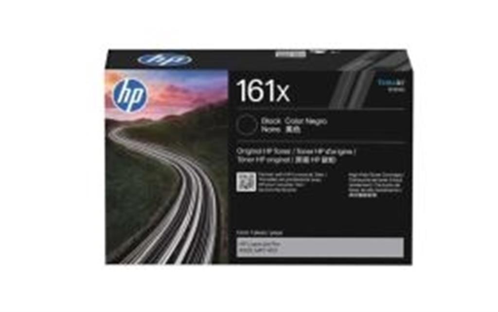 Tóner HP 161X  Negro  Alto Rendimiento