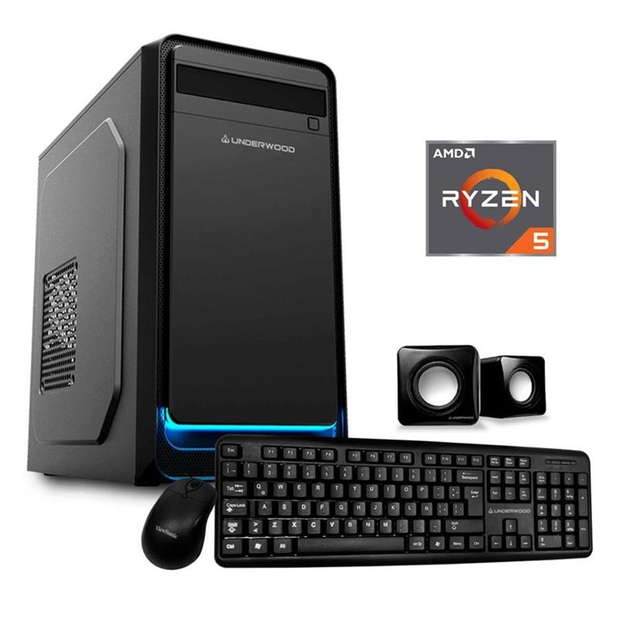 PC Underwood AMD Ryzen 5 5600GT 16Gb RAM SSD 480Gb FreeDOS