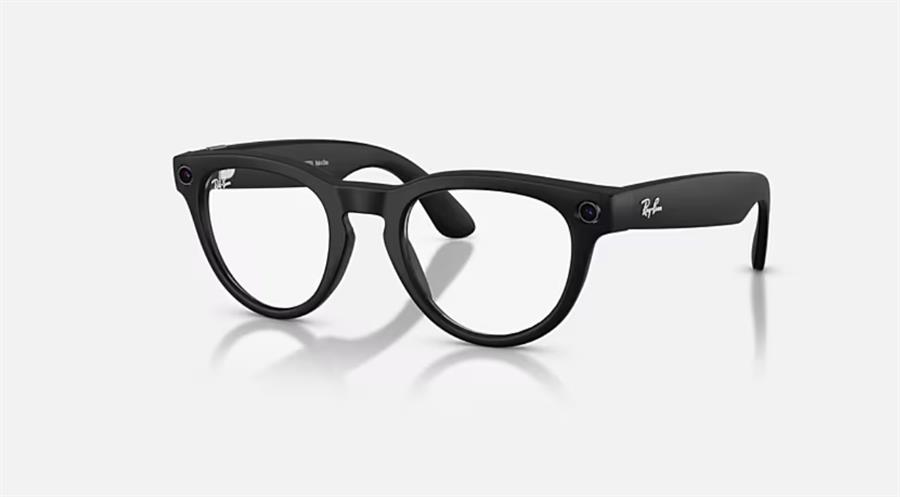 Lentes Rayban Meta Headliner - MATTE BLACK - CLEAR Gen 2 (A PEDIDO)