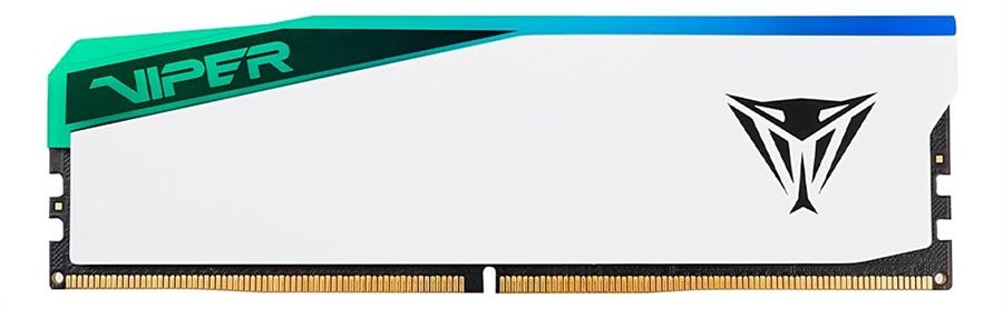 Memoria Patriot DDR5 Viper Elite 5 16GB 6000 Mhz Rgb Cl42 White Single PE000942