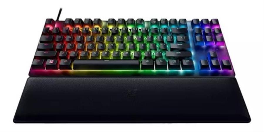 TECLADO GAMER RAZER HUNTSMAN V2 TKL SW PURPLE CLICKY