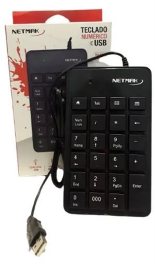 Teclado Numerico Netmak Usb (NM-KB250)