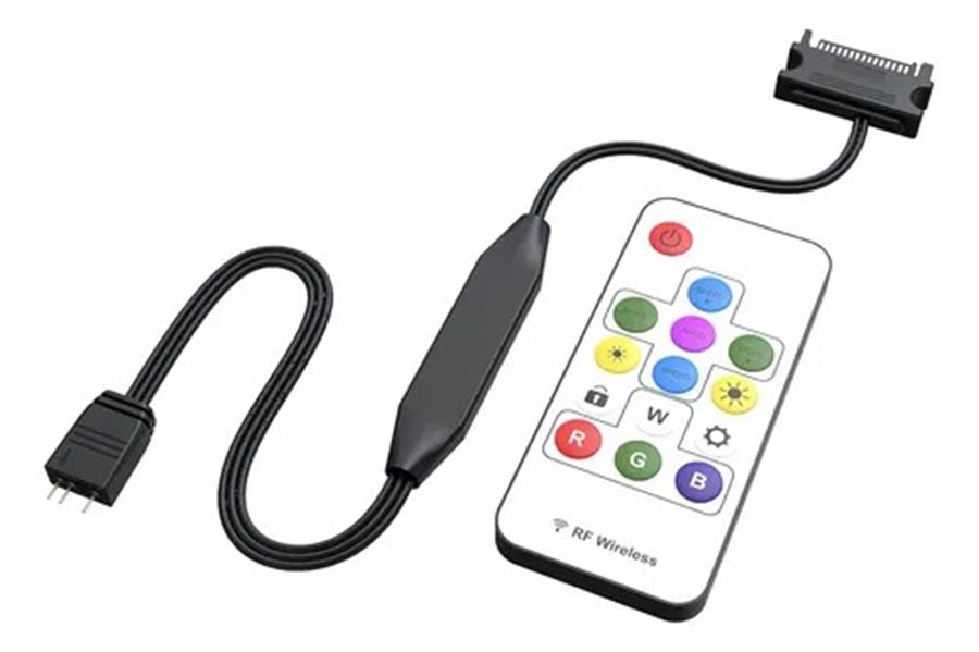 Controlador Rgb Con Control Remoto Para Leds Digitales 5v