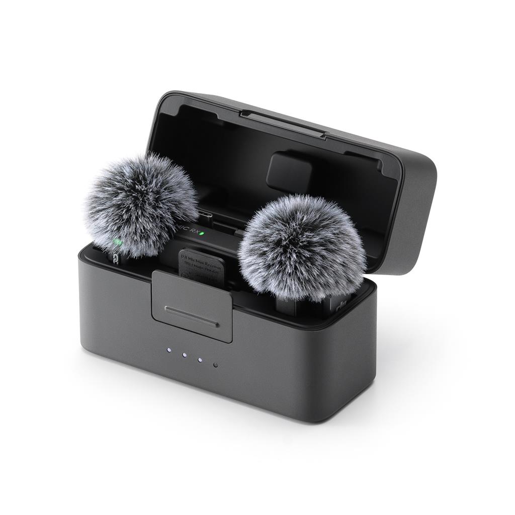 Microfono DJI Mic Mini 2 (2 TX + 1 RX + Charging Case)