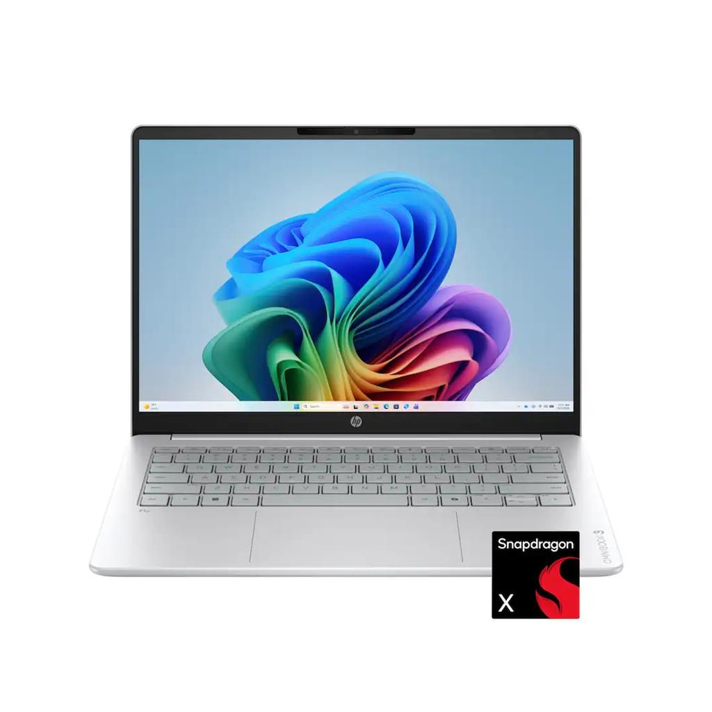 Notebook HP OmniBook 3 Snapdragon X1 16GB SSD 512GB Pantalla 14" 2k Led Touch
