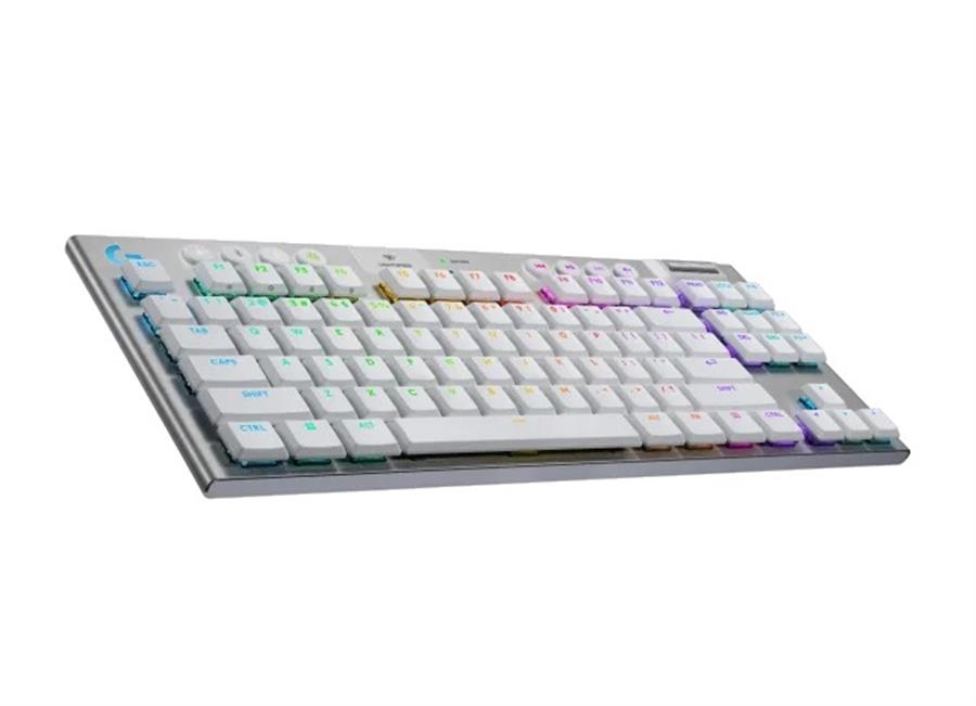 Teclado Logitech G915 X TKL White Mech RGB Wifi 920-012732