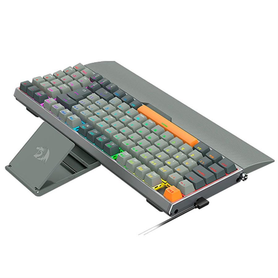 REDRAGON TECLADO OLAF FULL ALUMINIO K648GG-RGB